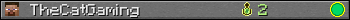 TheCatGaming userbar 350x20