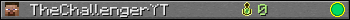 TheChallengerYT userbar 350x20