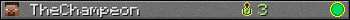 TheChampeon userbar 350x20