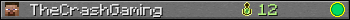 TheCrashGaming userbar 350x20