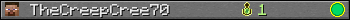 TheCreepCree70 userbar 350x20