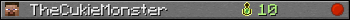 TheCukieMonster userbar 350x20