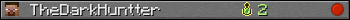 TheDarkHuntter userbar 350x20