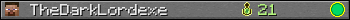 TheDarkLordexe userbar 350x20