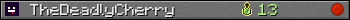 TheDeadlyCherry userbar 350x20