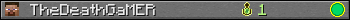 TheDeathGaMER userbar 350x20