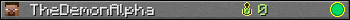 TheDemonAlpha userbar 350x20