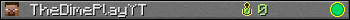 TheDimePlayYT userbar 350x20