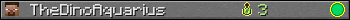 TheDinoAquarius userbar 350x20