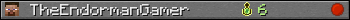 TheEndormanGamer userbar 350x20