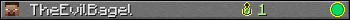 TheEvilBagel userbar 350x20