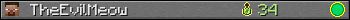 TheEvilMeow userbar 350x20