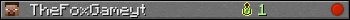 TheFoxGameyt userbar 350x20