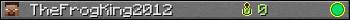 TheFrogKing2012 userbar 350x20