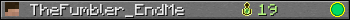 Юзербар 350x20 для TheFumbler_EndMe