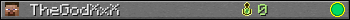 TheGodXxX userbar 350x20