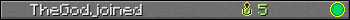 TheGodjoined userbar 350x20