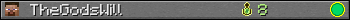 TheGodsWill userbar 350x20