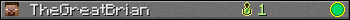 TheGreatBrian userbar 350x20