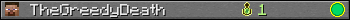 TheGreedyDeath userbar 350x20