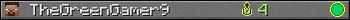 TheGreenGamer9 userbar 350x20