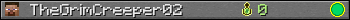 TheGrimCreeper02 userbar 350x20