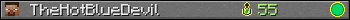 TheHotBlueDevil userbar 350x20