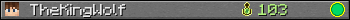 TheKingWolf userbar 350x20