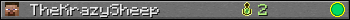 TheKrazySheep userbar 350x20