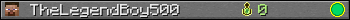 TheLegendBoy500 userbar 350x20