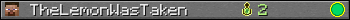 TheLemonWasTaken userbar 350x20