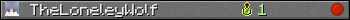 TheLoneleyWolf userbar 350x20