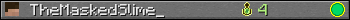 TheMaskedSlime_ userbar 350x20