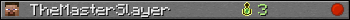 TheMasterSlayer userbar 350x20