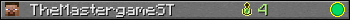 TheMastergameST userbar 350x20