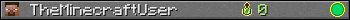 TheMinecraftUser userbar 350x20