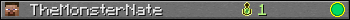 TheMonsterNate userbar 350x20