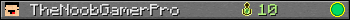 TheNoobGamerPro userbar 350x20