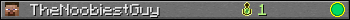 TheNoobiestGuy userbar 350x20