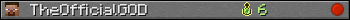 TheOfficialGOD userbar 350x20