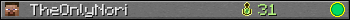 TheOnlyNori userbar 350x20