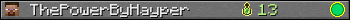 ThePowerByHayper userbar 350x20