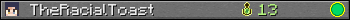 TheRacialToast userbar 350x20