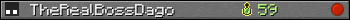 TheRealBossDago userbar 350x20