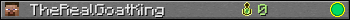 TheRealGoatKing userbar 350x20