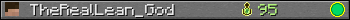 TheRealLean_God userbar 350x20