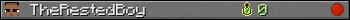 TheRestedBoy userbar 350x20