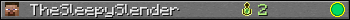 TheSleepySlender userbar 350x20