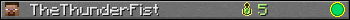 TheThunderFist userbar 350x20