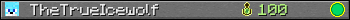 TheTrueIcewolf userbar 350x20